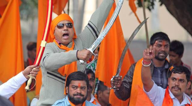 Bajrang dal, hijab, Nagpur, Civil Lines, world hijab day, indian express, indian express news, nagpur news, current affairs