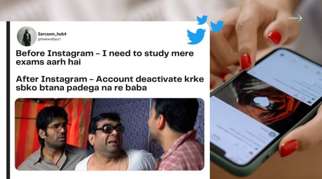 While some had a quirky and funny take, others kept it 'real' about their lives before and after Instagram. 