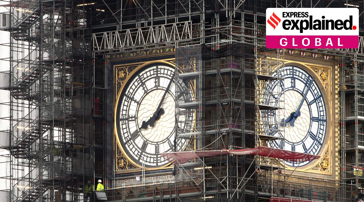 Big Ben restoration work has been underway since 2017. (Source: UK Parliament)