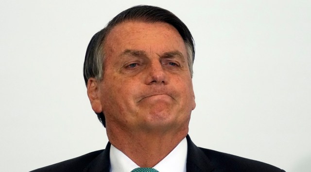 Jair Bolsonaro, Brazil, Jair Bolsonaro support, Brazil election 2022, Bolsonaro, World news, indian express, indian express news