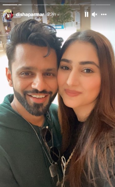 Rahul Vaidya rings in birthday with Disha Parmar in Maldives: ‘Lucky I ...