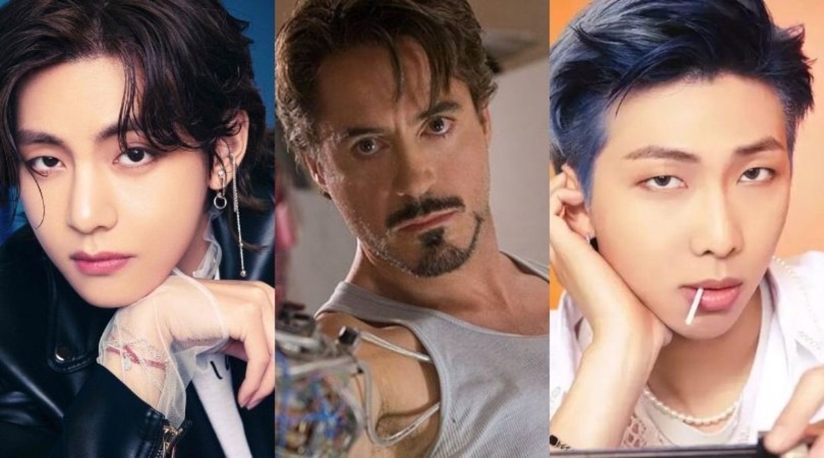 When Bts S V Failed To Recognise Robert Downey Jr And Rm Screamed In Shock Entertainment News The Indian Express