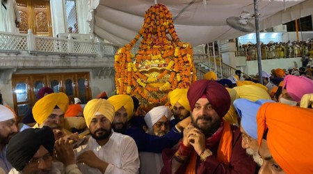 Punjab CM, Charanjit Singh Channi, Navjot Singh Sidhu, Punjab government, Punjab communal harmony, Punjab religion, Punjab news, Golden temple, India news, Indian express