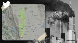 9/11 terror attack, 9/11 terror attack viral video, 9/11 Never Forget, pilot writes never forget to pay tribute to 9/11 terror attack, trending, indian express, indian expess news