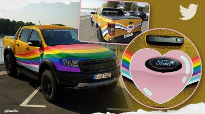 Colour me Gay!': The story behind Ford's embellished Golden