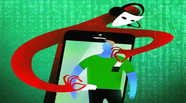 Data on who to dupe is often sourced or purchased through the ‘dark web’, officers said.
(Illustration: Suvajit Dey)