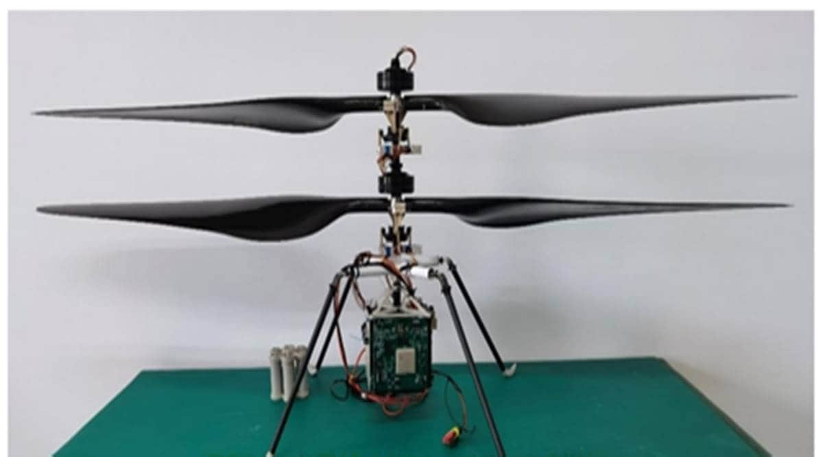 China Developed a Prototype Helicopter Miniature for Mars Missions