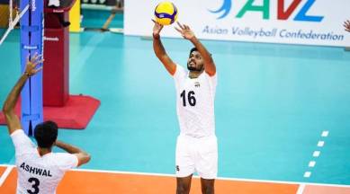 Asian Men S Volleyball Championship Setback For India In The Opener At The Hands Of Lowly Bahrain Sports News The Indian Express