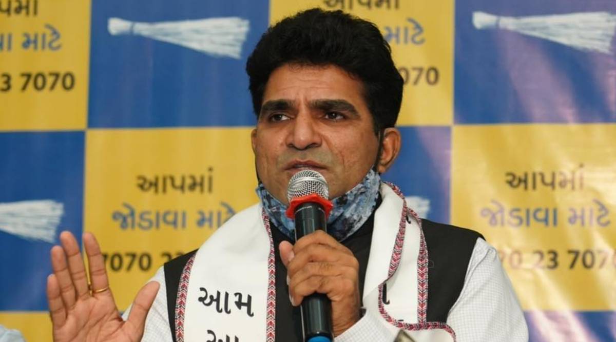 Gujarat AAP leader Ishudhan Gadhvi. (Photo: Facebook@ishudhan gadhvi)