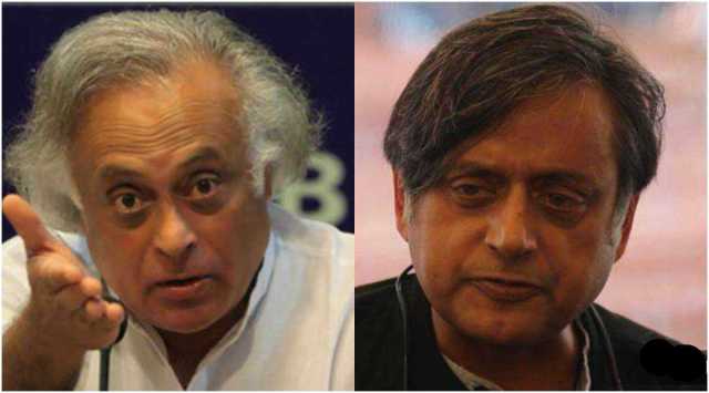 Jairam Ramesh and Shashi Tharoor. (File photos)