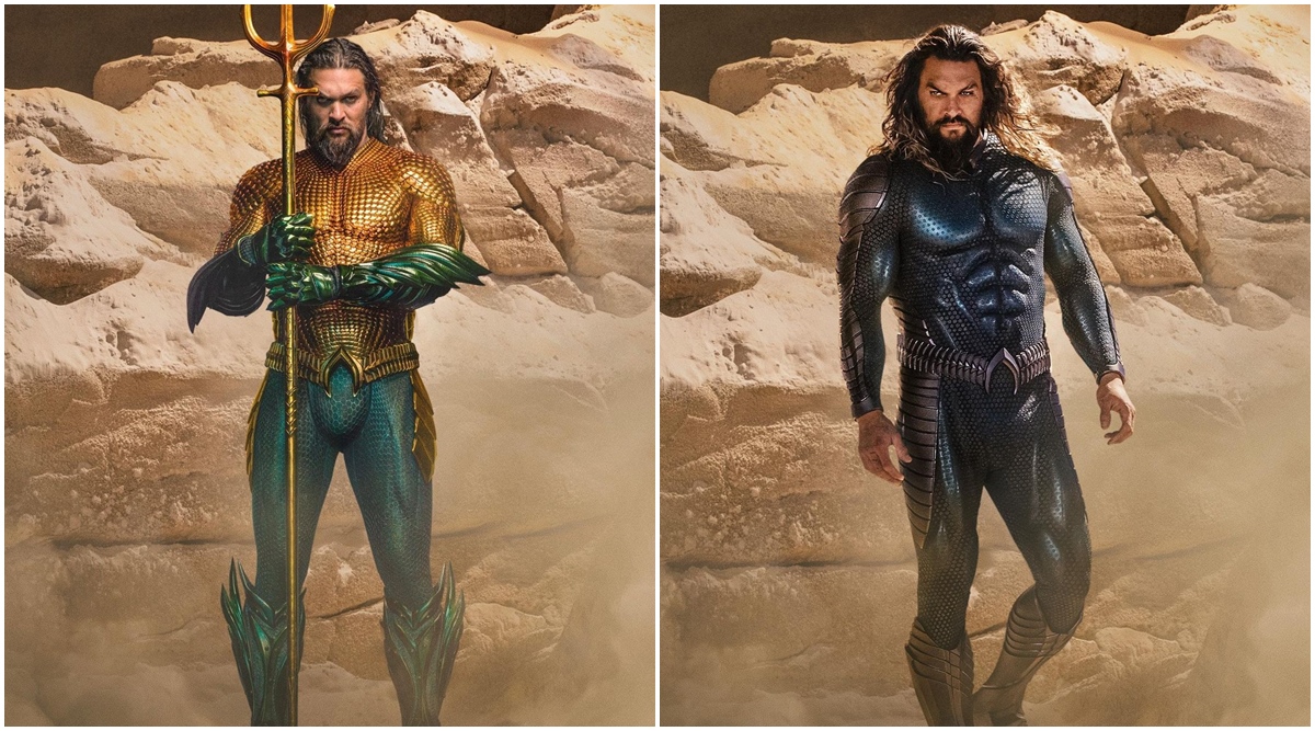 Aquaman and the Lost Kingdom first look: Jason Momoa gets a stealthy new  costume in this DC sequel | Entertainment News,The Indian Express