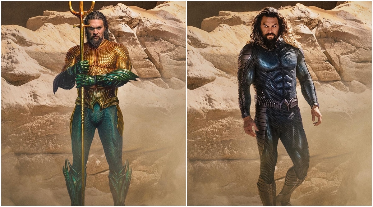 Aquaman And The Lost Kingdom First Look Jason Momoa Gets A Stealthy New Costume In This Dc Sequel Entertainment News The Indian Express