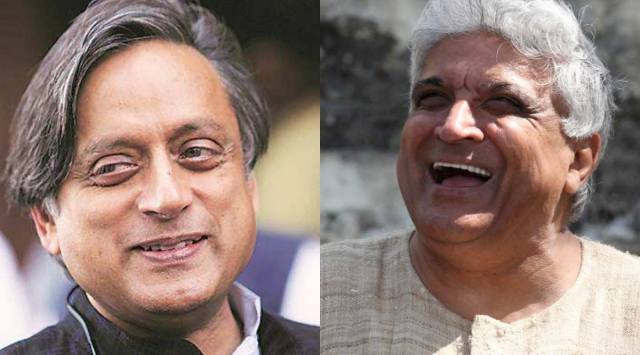 Javed Akhtar takes a dig at Shashi Tharoor as he sings Ek Ajnabee ...