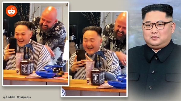 style his hair like Kim Jong Un, Kim Jong-un, Kim Jong-un weight loss, Kim Jong-un trending, man asks barber for Kim Jong-un haircut viral video, indian express, indian express news