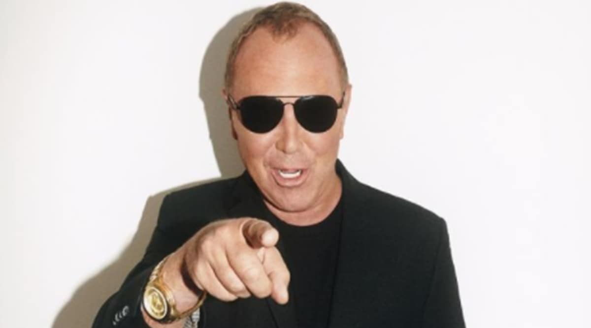 Designer Michael Kors holds first live 