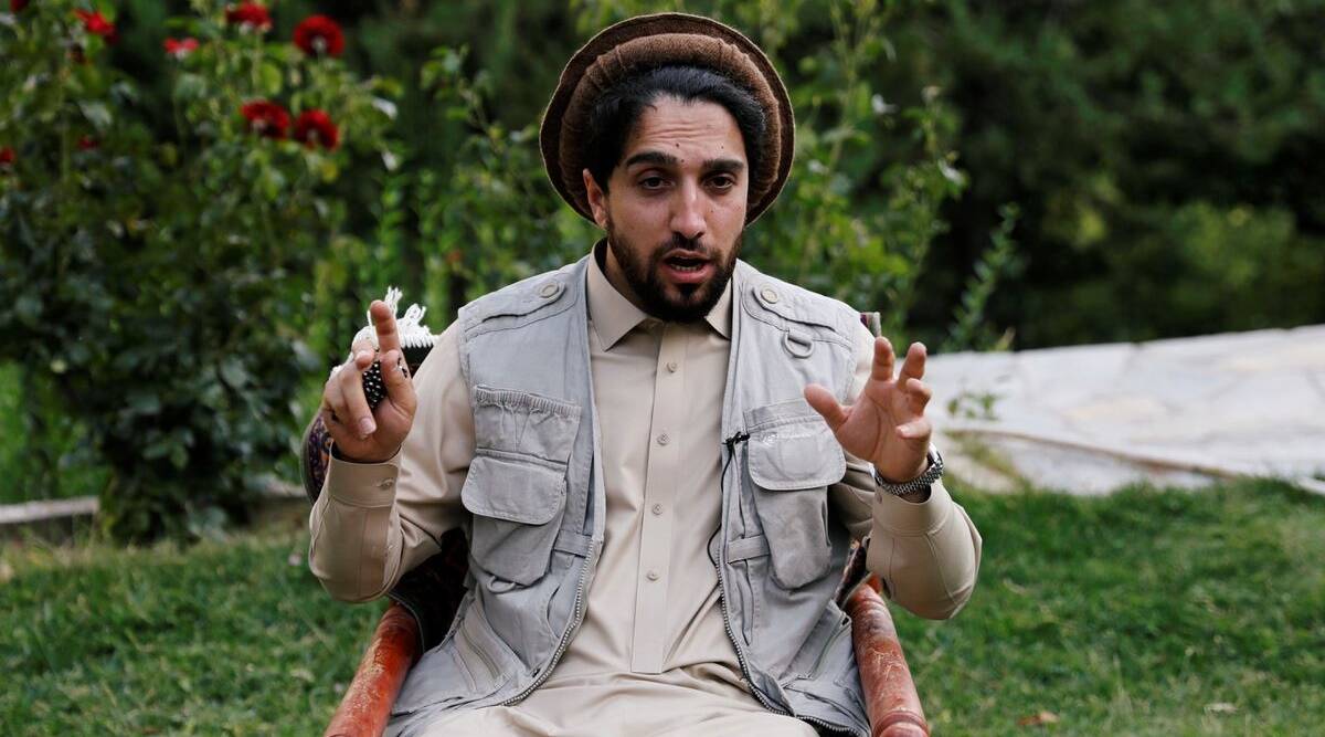 Ahmad Massoud, head of the National Resistance Front of Afghanistan (NRFA). (File photo via Reuters)