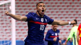 Kylian Mbappe, France, Kazakhstan, Mbappe's four goals, World Cup, Football, Sports News, Indian Express