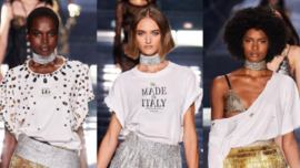 Dolce & Gabbana's Milan fashion show, Milan Fashion Week, Designers Domenico Dolce and Stefano Gabbana, fashion, indian express news