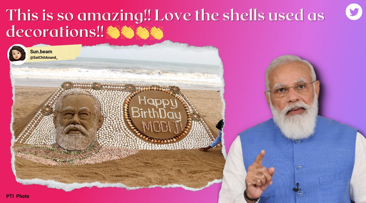 Birthday sculpture for PM Narendra Modi creates ripples online