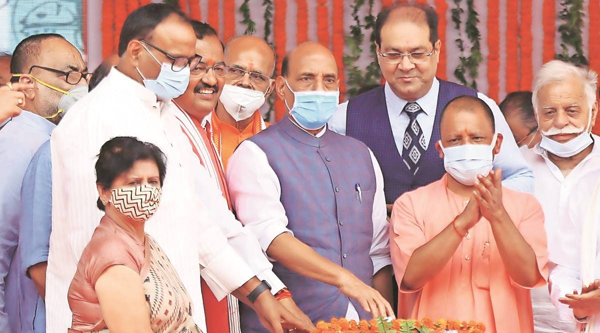 Rajnath Singh backs UP ‘tough actions’, says Modi-Yogi duo made by God