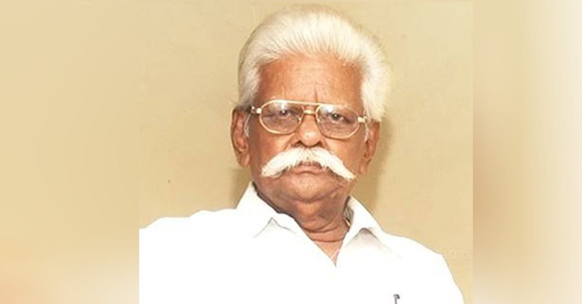 Pulavar Pulamaipithan served as deputy chairman of the Tamil Nadu Legislative Council. He was also AIADMK's presidium chairman. (Twitter/@kayaldevaraj)