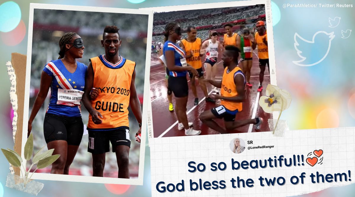 ‘Love on the track’ Paraathlete’s guide surprises her with marriage