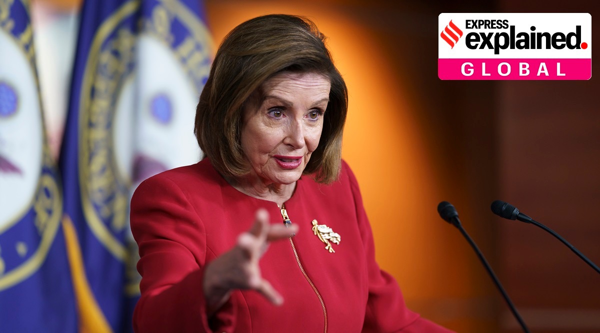 Pelosi has been a staunch critic of China throughout her more than three decades in Congress, once unfurling a banner on Beijing's Tiananmen Square memorializing those killed in the bloody crackdown on pro-democracy protesters in 1989.  (AP Photo/J. Scott Applewhite, File)