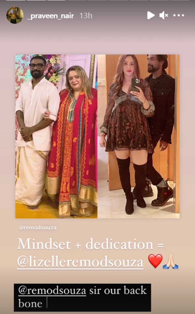 Lizelle Remo D'Souza, Lizelle Remo D'Souza fitness, Lizelle Remo D'Souza transformation, fitness goals, indianexpress.com, indianexpress, Lizelle Remo D'Souza news,