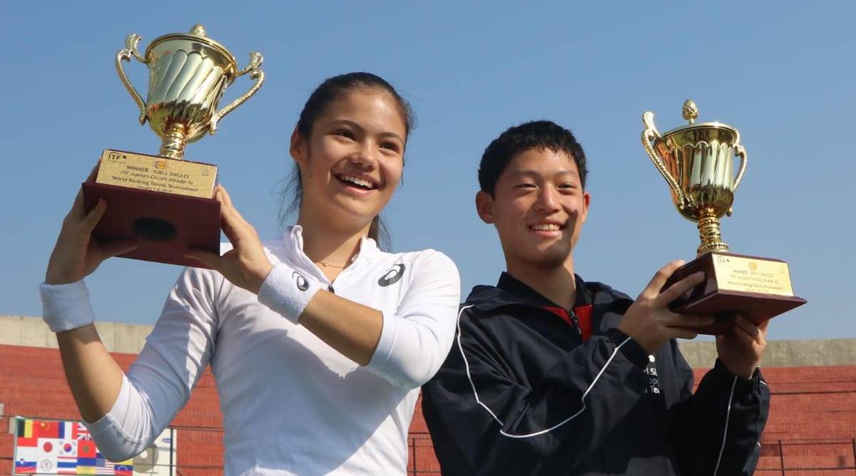 Cuando la campeona del US Open Emma Raducanu ganó el título juvenil de la ITF en Chandigarh