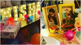 Misha Kapoor's birthday was all about lights, balloons and rainbow hues. (Photos: Mira Kapoor/Instagram)