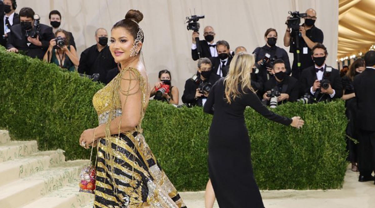 Sudha Reddy at Met Gala