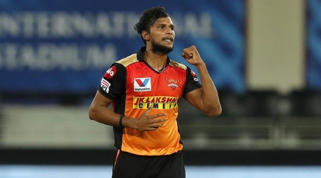 T Natarajan became an overnight sensation with his yorkers at death during IPL 2020. (File)