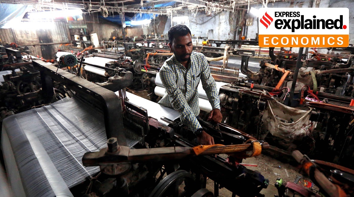 The PLI scheme for textile sector was approved by the Union Cabinet on Wednesday. (Express Photo: Prashant Nadkar, File)
