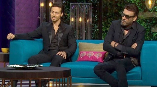 tiger shroff jackie shroff koffee with karan