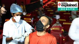 Coronavirus vaccination, Covid vaccine, Covid vaccine data, Covid vaccine hospitalisation, Indian Express