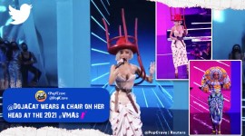 VMA, VMA Doja cat outfits, VMA doja cat outfits viral memes, doja cat outfits at VMA triggers meme fest online, trending, indian express, indian express news