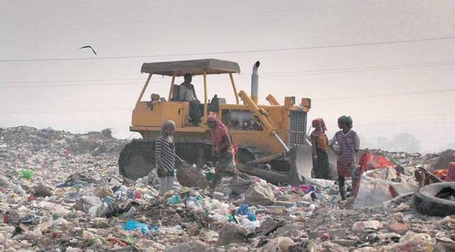 Presently, over 3,600 tonnes of waste is generated every day in areas falling under the South Delhi Municipal Corporation. (Express File Photo) 
