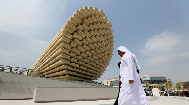 File image of the UK pavilion at the Dubai Expo 2020. (AP)