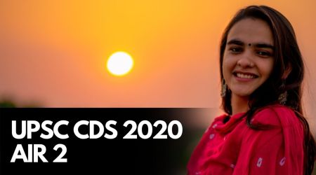 25-year old Neha Grewal has achieved AIR 2 in CDS 2020. (Graphic: 
Angshuman Maity)