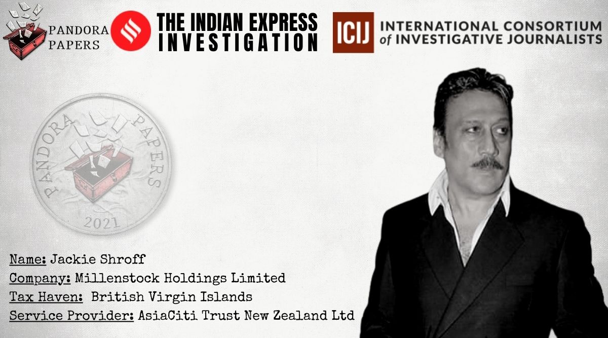 Pandora Papers Jackie Shroff, offshore firms, Pandora Papers india, panama Papers indian celebrities, panama Papers pdf, panama Papers list, panama Papers indian names, panama papers indian, Jackie Shroff news, indian express investigation, Indian express news