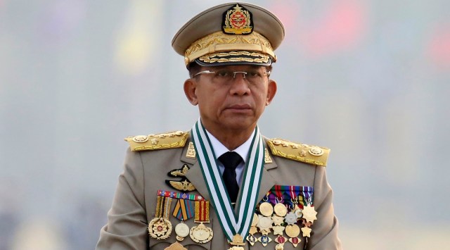 Singapore's foreign ministry said on Saturday the move to exclude junta chief Min Aung Hlaing was a "difficult, but necessary, decision to uphold ASEAN's credibility" | AP/file