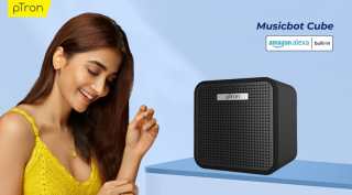 Alexa speakers, pTron Musicbot Cube, Budget Alexa speakers, Budget Bluetooth speaker, pTron Alexa speaker, best budget Bluetooth speakers