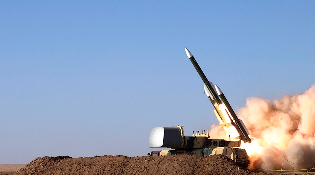 File photo of a missile being fired during a military drill. (AP)