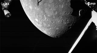 Space Mercury Flyby