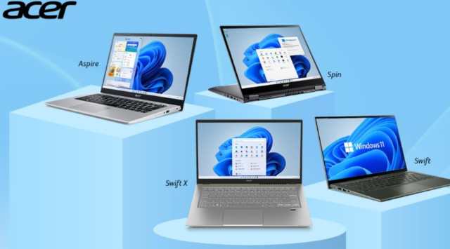 Acer, Acer Swift X, Acer Swift 3, Acer Aspire 3, Acer Aspire 5, Acer Aspire 3, Acer Spin 3, Acer Spin 5, Acer new laptops