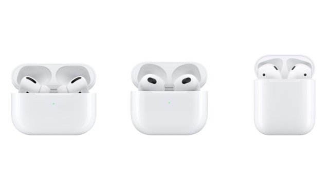AirPods, AirPods Pro, AirPods 2, AIrPods 3,