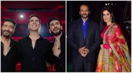 Akshay Kumar, Ajay Devgn and Ranveer Singh to Katrina Kaif, Rohit Shetty promote Sooryavanshi watch