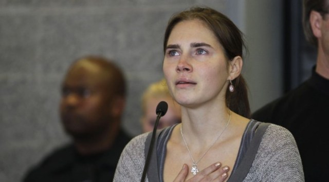 While Knox's legal purgatory may be over, a kind of cultural purgatory remains. (AP)
