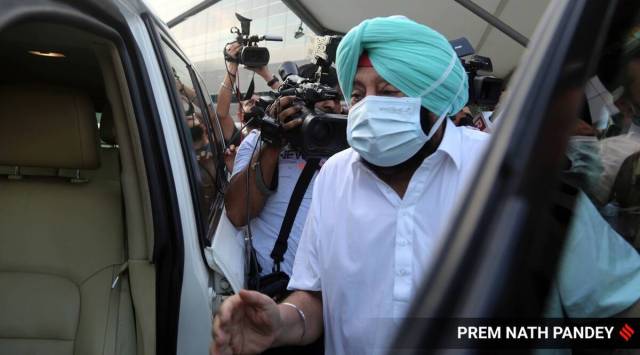 Former Punjab CM Amarinder Singh. (File Photo)