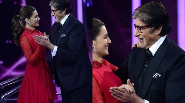 amitabh bachchan with kriti sanon